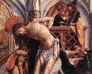 PACHER, Michael Flagellation agy oil painting artist